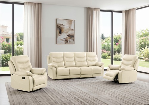 Cream italian leather seat - italian, 4