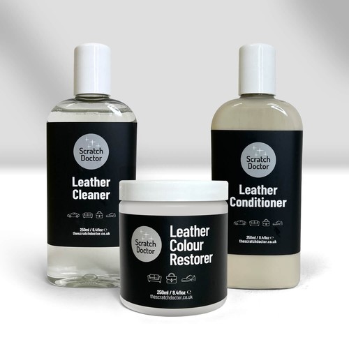 White leather cleaner - white,